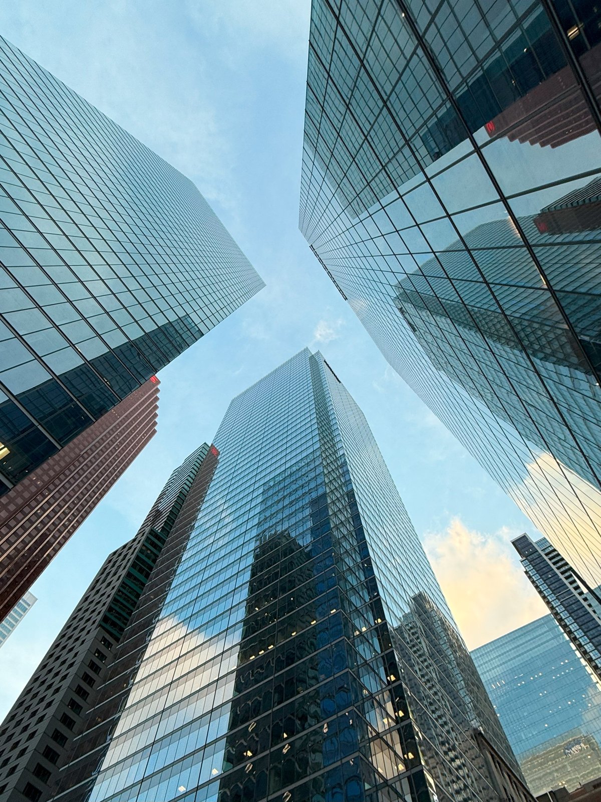 Moderne Glasarchitektur Business